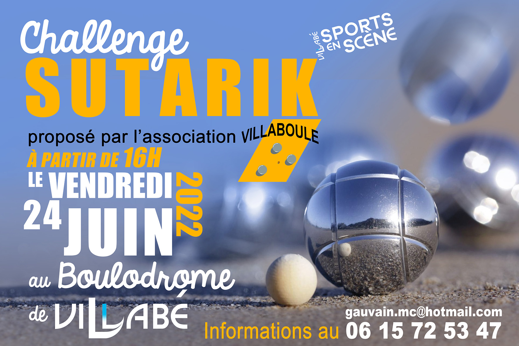 10x15 Boules SUTARIK 2022