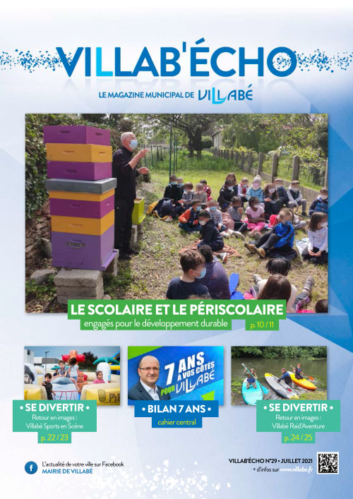 Couverture du Magazine Villab'Echo n°29 - Juillet 2021